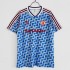 Camisola Manchester United Retro Equipamento Primeiro 1992 Manga Curta
